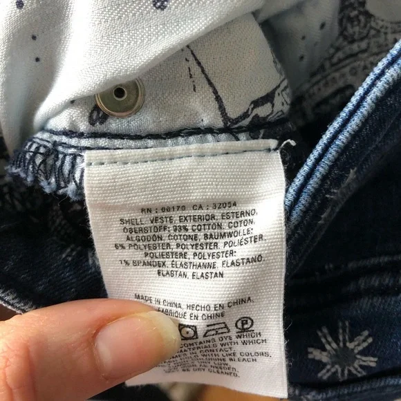 {ANTHRO} Pilcro bootcut embroidered jeans - Picture 9 of 9